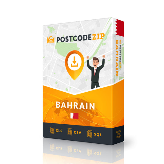 Bahrain, Set data jalan premium lengkap
