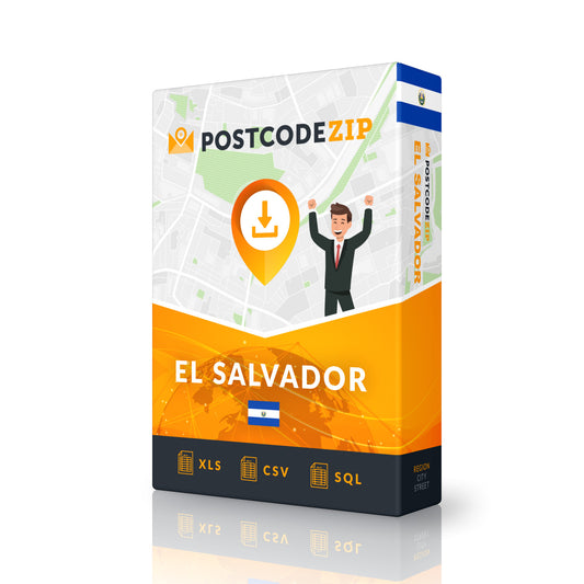 El Salvador, lijst van regio's