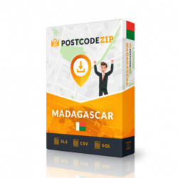 Madagascar, Best file of streets, complete set