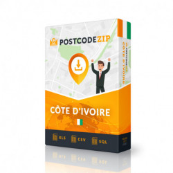 Ivory Coast, Location database, best city file