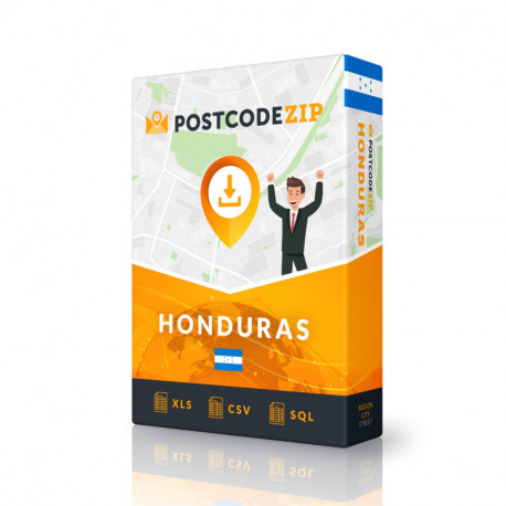 Honduras, databáze míst, nejlepší soubor města