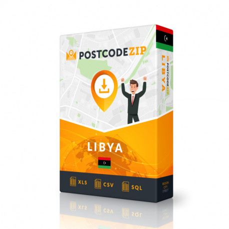 Либија, База података локација, најбољи градски фајл