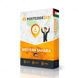 Western Sahara, Location database, best city file