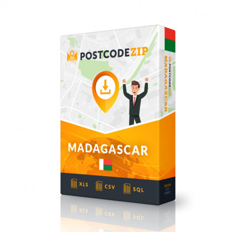 Madagascar, Elenco delle regioni