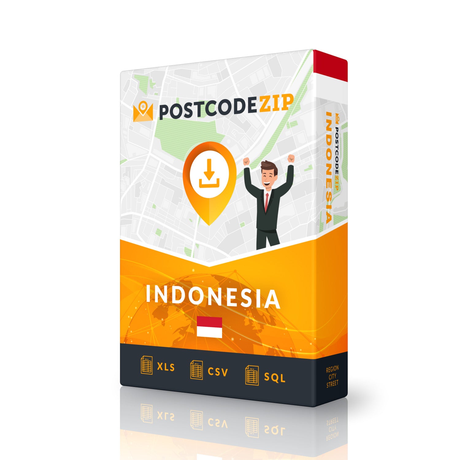 Indonesia Postal Code & Address Database - Excel, CSV, SQL Download ...