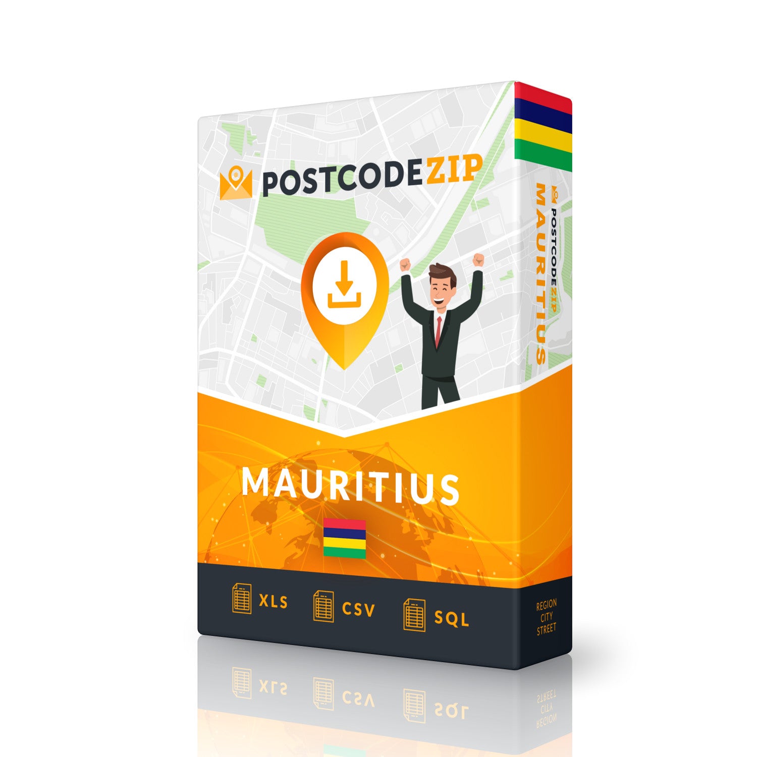 Mauritius Postal Code & Address Database - Excel, CSV, SQL Download ...