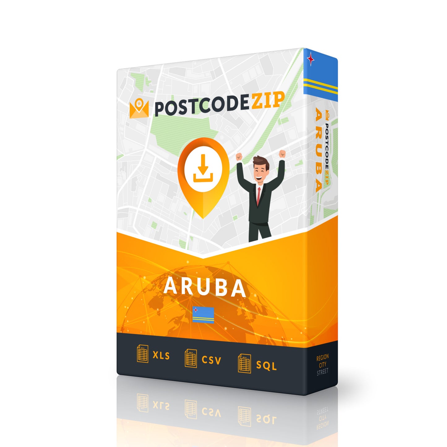 Aruba, base de données de localisation, meilleur fichier de ville